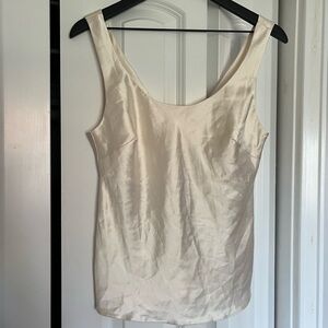 ASOS Satin blouse in ivory